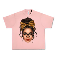 Salmon caucasian leopard messy bun Urban Heavy Tee - texasbilliewilder