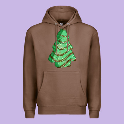 Green Christmas Cake Premium Hoodie Designed By Fadigitalartstudio