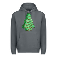 Rock green christmas cake Premium Hoodie - FaDigitalArtStudio