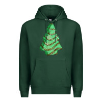 Sports Green green christmas cake Premium Hoodie - FaDigitalArtStudio