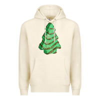 Tofu green christmas cake Premium Hoodie - FaDigitalArtStudio