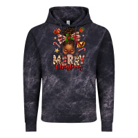 Cloud Black merry christmas afro messy bun Vintage Hoodie - texasbilliewilder