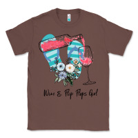 Chestnut Wine Flip Flops Girl Classic Tee - Bettercallsaul