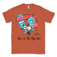 Copper Wine Flip Flops Girl Classic Tee - Bettercallsaul