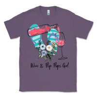 Lavender Wine Flip Flops Girl Classic Tee - Bettercallsaul