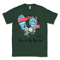 Sports Green Wine Flip Flops Girl Classic Tee - Bettercallsaul