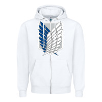 White wings of liberty Zipper Hoodie - tuanDangUi
