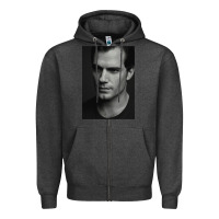 Charcoal Heather henry cavill 6 Zipper Hoodie - tuanDangUi