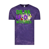 Cloud Purple Drink Up Witches Vintage Tee - texasbilliewilder