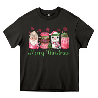 Asphalt pink  merry christmas coffee Heavy Core Tee - JahusDesignShop