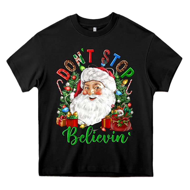 Don't Stop Believin' Heavy Core Tee by NancyCooperArtShop | Teevron