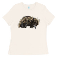 Bone short beaked echidna Ladies Tee - LillyAllenDesigns