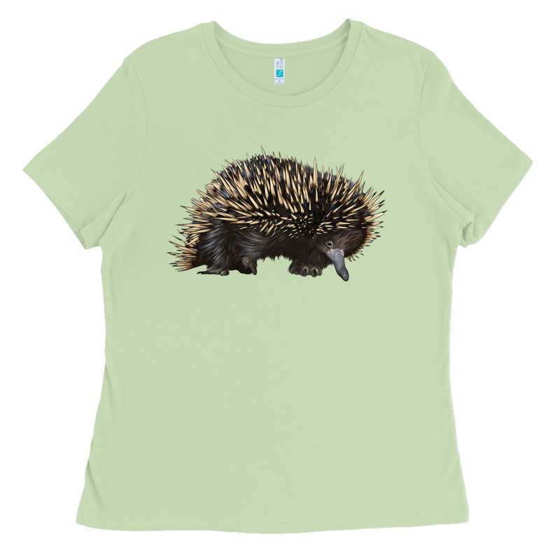 Short Beaked Echidna Ladies Tee by LillyAllenDesigns | Teevron