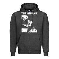 Charcoal Heather Day Gift The Insane Punk Oi Beautiful Model Graphic For Fan Zipper Hoodie - tuanDangUi