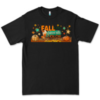 Black fall is my favorite color libbey glass Premium Tee - BundleAndBundleShop