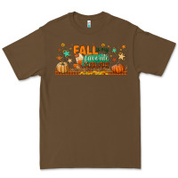 Cacao fall is my favorite color libbey glass Premium Tee - BundleAndBundleShop