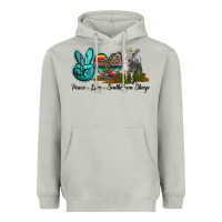 Moon Dust Peace Love Southdown Sheep Heavyweight Hoodie - LillyAllenDesigns