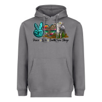 Storm Peace Love Southdown Sheep Heavyweight Hoodie - LillyAllenDesigns