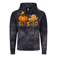 Cloud Black Thankful blessed and kind of a mess Vintage Hoodie - NancyCooperArtShop