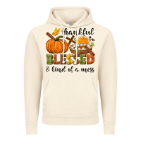 Vintage Artic Thankful blessed and kind of a mess Vintage Hoodie - NancyCooperArtShop