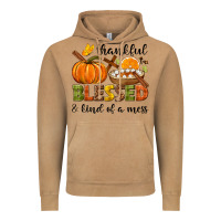 Vintage Camel Thankful blessed and kind of a mess Vintage Hoodie - NancyCooperArtShop