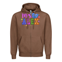 Chestnut mrs Zipper Hoodie - CowhideDigitalArt