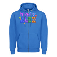 True Royal mrs Zipper Hoodie - CowhideDigitalArt