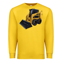 Lemon Skid Steer Loader Premium Sweatshirt - LillyAllenDesigns