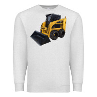 Oatmeal Heather Skid Steer Loader Premium Sweatshirt - LillyAllenDesigns