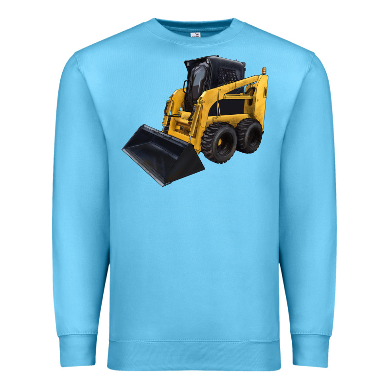 Skid Steer Loader Premium Sweatshirt by LillyAllenDesigns | Teevron