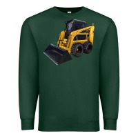 Sports Green Skid Steer Loader Premium Sweatshirt - LillyAllenDesigns