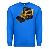 True Royal Skid Steer Loader Premium Sweatshirt - LillyAllenDesigns