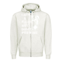 Oatmeal Heather i aint a killer but dont push me Zipper Hoodie - tuanDangUi