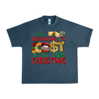 Midnight Navy It's beginning to cost a lot like Christmas Urban Heavy Tee - NancyCooperArtShop