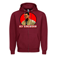 Burgundy me myself and irene Zipper Hoodie - tuanDangUi