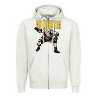 Oatmeal Heather goldberg Zipper Hoodie - tuanDangUi