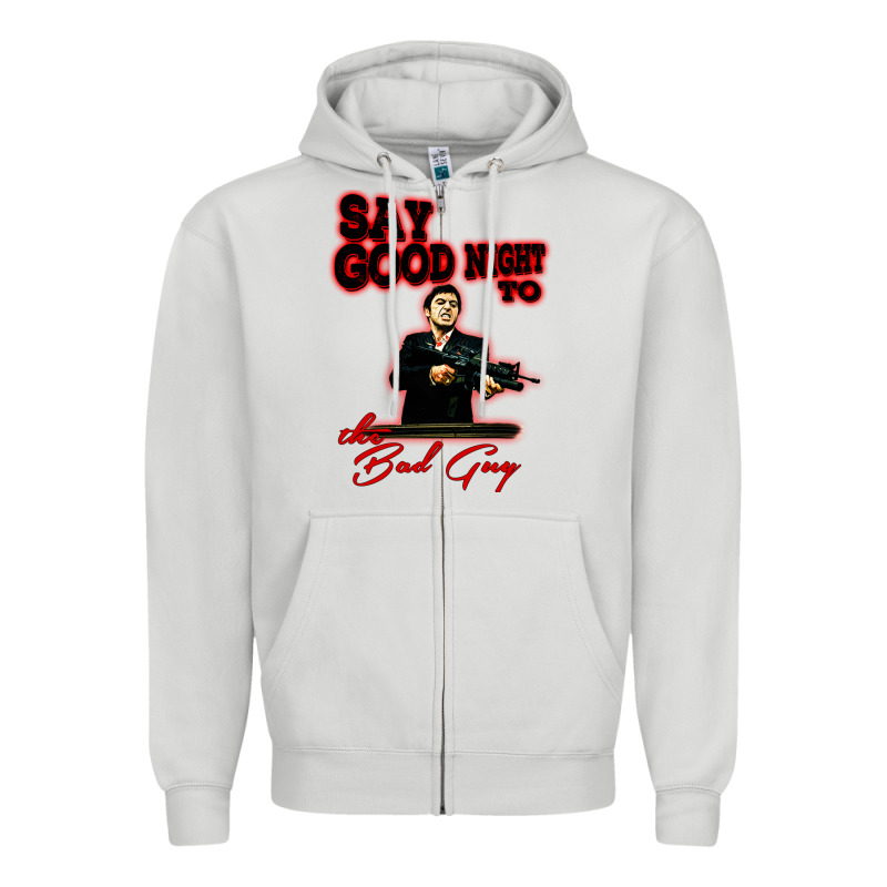 Say Good Night To The Bad Guy Zipper Hoodie by tuanDangUi | Teevron