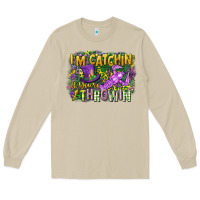 Mushroom im catchin if youre throwin Long Sleeve Tee - CowGirlArtShop