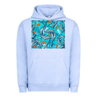 Pigment Grape Ice humpback whale mousepad Urban Hoodie - BarkalooDesign