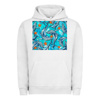 Pigment Lunar Rock humpback whale mousepad Urban Hoodie - BarkalooDesign