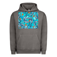 Pigment Tornado humpback whale mousepad Urban Hoodie - BarkalooDesign