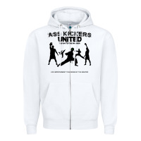 White ass kickers united Zipper Hoodie - tuanDangUi