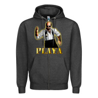 Charcoal Heather les grossman  playa Zipper Hoodie - tuanDangUi