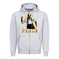 Heather Grey les grossman  playa Zipper Hoodie - tuanDangUi