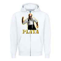 White les grossman  playa Zipper Hoodie - tuanDangUi