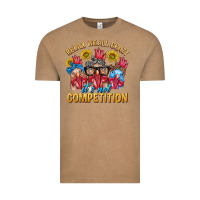 Vintage Coffee Relax We All Crazy It's Not Competition Vintage Tee - texasbilliewilder