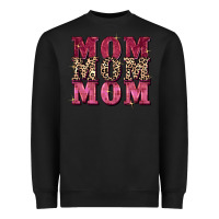 Black Mom mom mom Mother's Day Heavyweight Sweatshirt - FaDigitalArtStudio