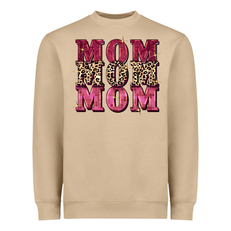 Mom Mom Mom Mother's Day Heavyweight Sweatshirt by FaDigitalArtStudio | Teevron