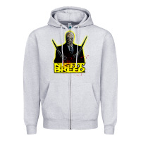 Heather Grey nightbreed 1 Zipper Hoodie - tuanDangUi