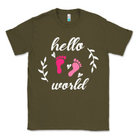 Army Green Hello world Classic Tee - Bettercallsaul
